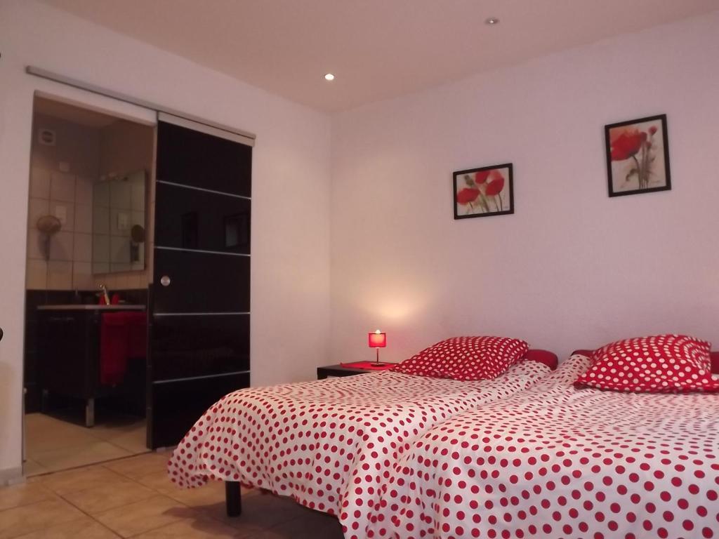 Chambres d'hôtes- Le Pré aux Ânes Albon Chambre photo